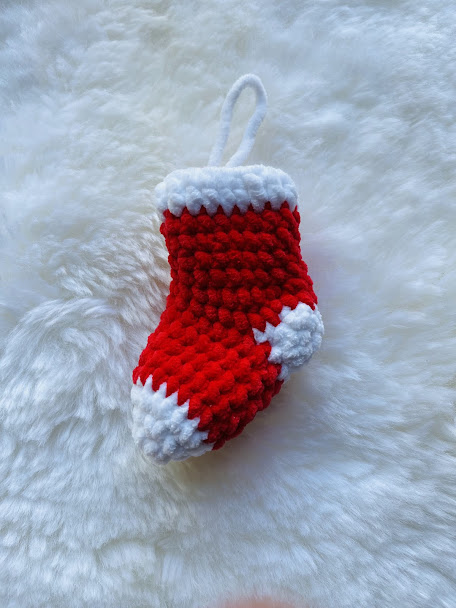 rood sokje Kerstsokje