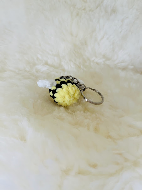Mini bijtje met sleutelhanger