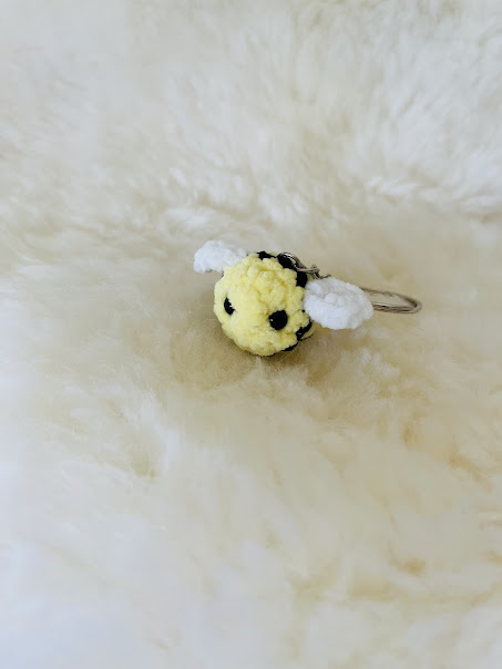 Mini bijtje met sleutelhanger