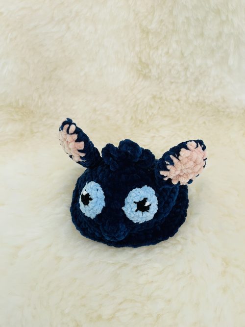 Gehaakt stitch hoedje voor medium jellycat konijn