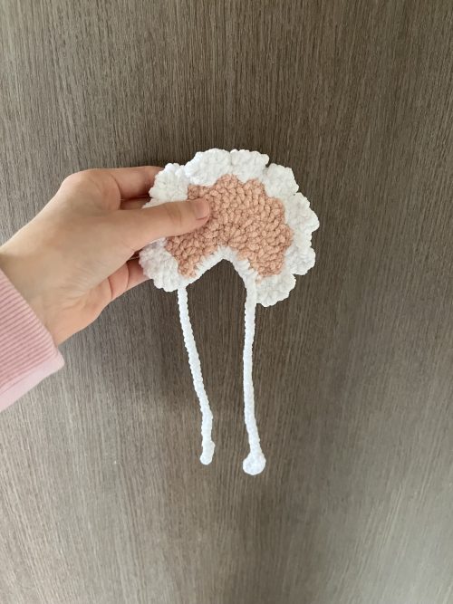 Gehaakt slabbetje voor jellycat knuffels