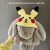 Gehaakt pikachu hoedje voor medium jellycat konijn