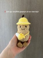 photo-output Gehaakt bananen hoedje en tasje voor peanut jellycat