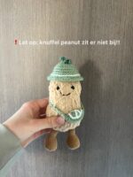 photo-output Gehaakt limoen hoedje en tasje voor peanut jellycat