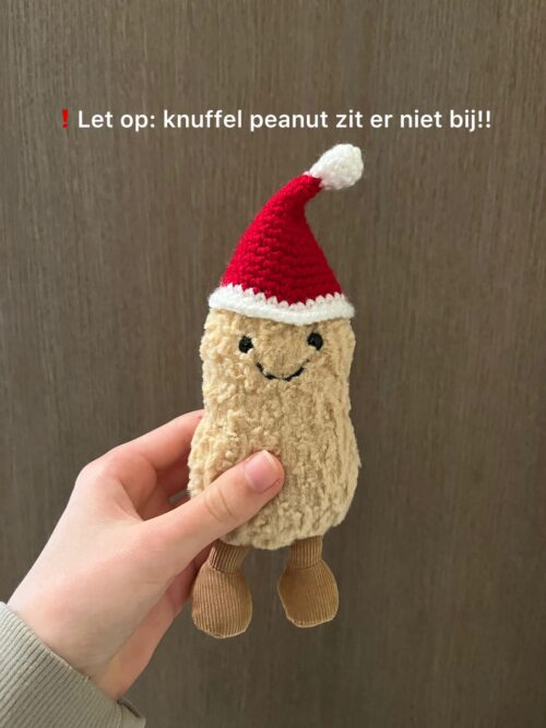 photo-output Gehaakt kerstmutsje voor peanut jellycat